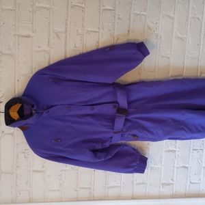 Vintage Edelweiss Purple Skiwear